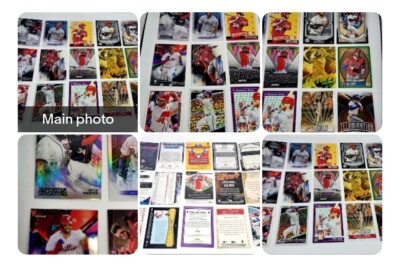 MINT 15 CARD LOT BRYCE HARPER INSERTS, REFRACTOR, PARALLEL NATIONALS & PHILLIES 