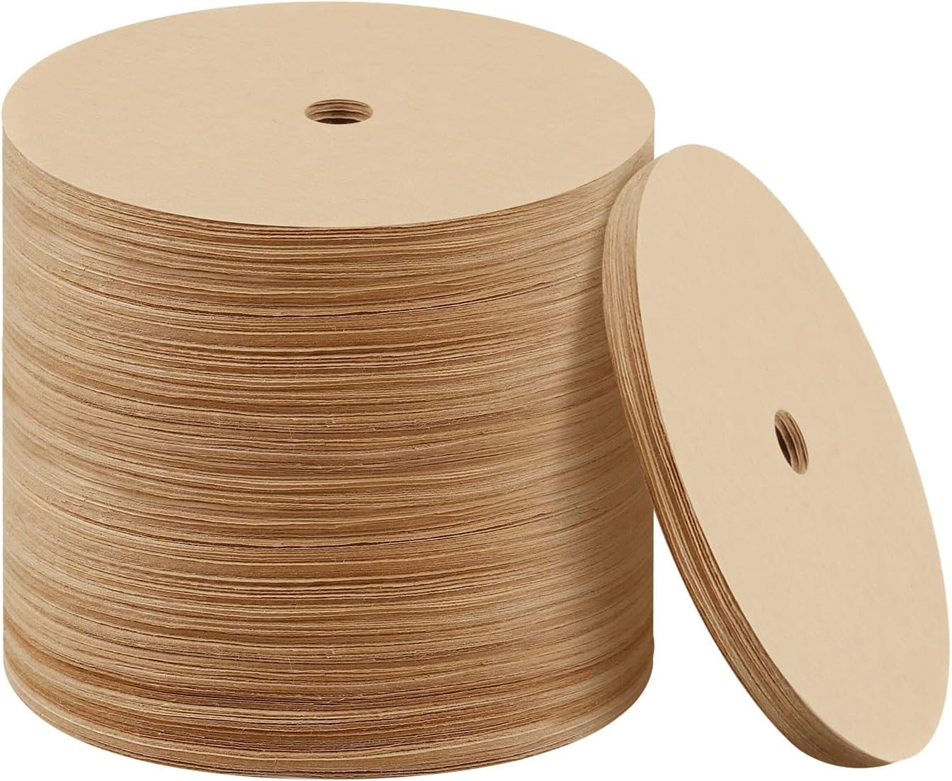 300 Natural Unbleached 3.75-Inch Percolator Coffee Filters - 300 Count