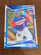 2022 Elite Extra Edition Blue Aspirations /349 Angel Feliz Dominican DPL #175