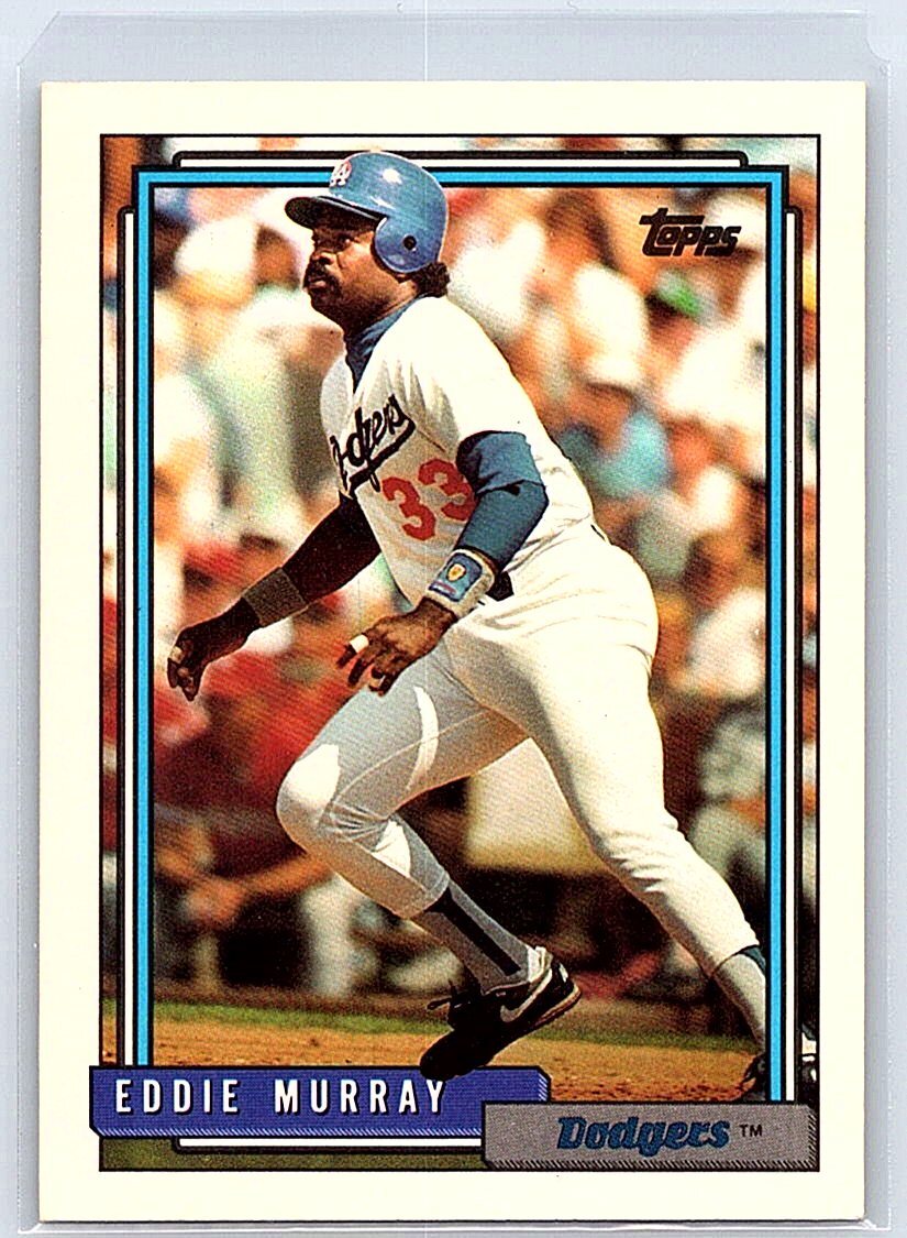 Eddie Murray 1992 Topps #780 Baseball Card Los Angeles Dodgers | eBay