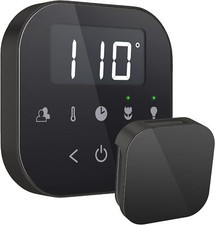 Mr. Steam AIRTBK-MB AirTempo Control in Black with Matte Black w/ Steamhead