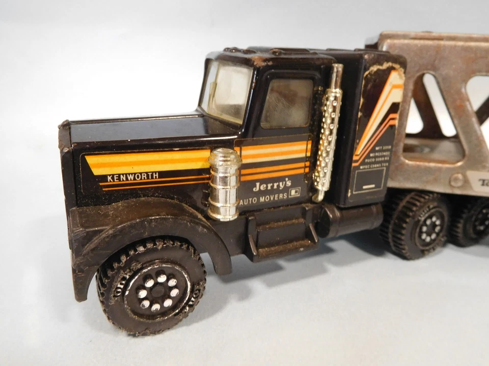 Rare Vintage Tonka Kenworth Car Transporter Pressed Steel Made In Mexico - Image 2 of 4