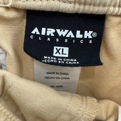 Airwalk Classics Big Boy’s Size XL Brown Beige Khaki Drawstring Cargo Shorts - Picture 4 of 10
