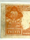1922 $20 Gold Certificate Fr.1187- PCGS Very Fine 25 "BEAUTIFUL BILL" — photo 6