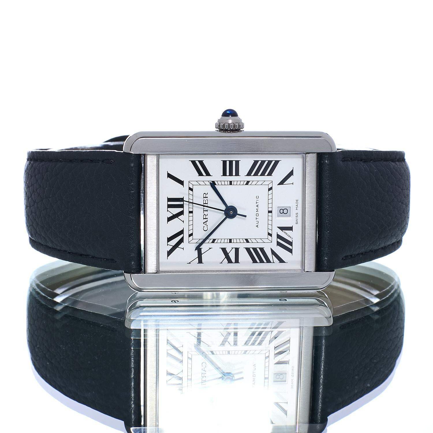CARTIER TANK SOLO XL WSTA0029 BOX PAPERS 2017