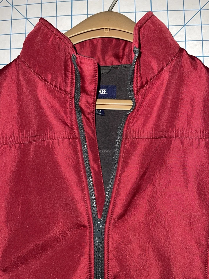 Chaqueta Cherokee Cremallera Completa Forrada de Vellón Juvenil Talla 12/14 Roja y Negra Foto 2 de 4