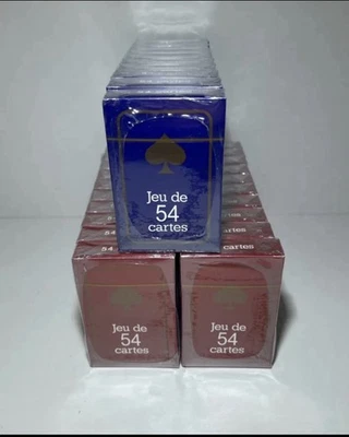 Jeu de 54 Cartes - Bridge/Poker/Canasta Lot de 5 PCK - Photo 1/3