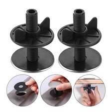 2Pcs Sink Hole Covers 304 Stainless Steel,Plastic Rubber for Kitchen Bathroom