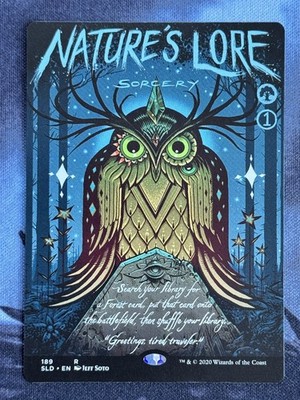 Nature's Lore 189 Showcase Magic The Gathering Secret Lair ENG NM