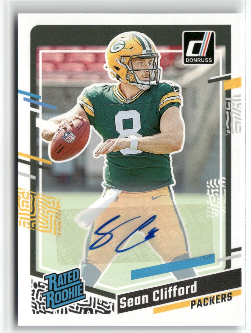 2023 Donruss #338 Sean Clifford Rated Rookie Autographs ☘️155