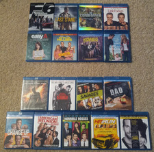 17x Blu Ray Movie Lot Fast and Furious 6 Steelbook, Dark Knight Rises, Django