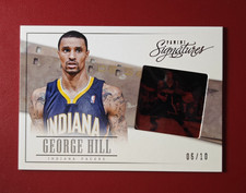 2013-14 Panini Signatures Film Strip George Hill #51 06/10