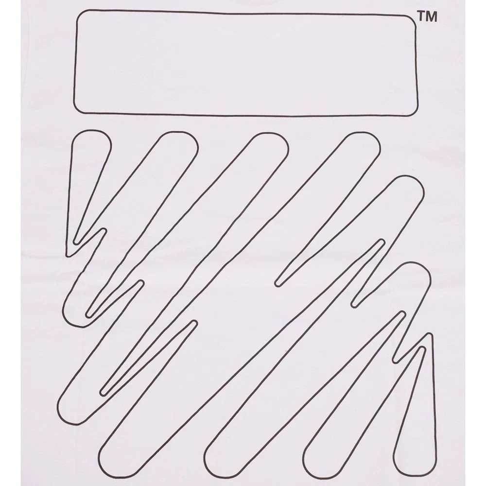 OFF WHITE T shirt manica corta bianco sporco 45806196