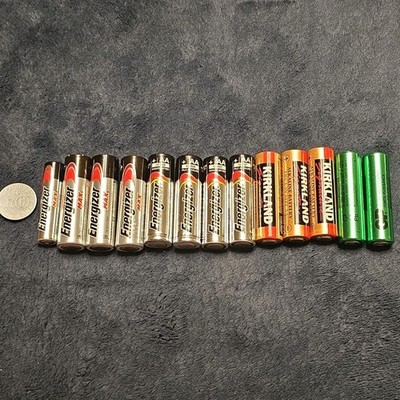Energizer Kirkland GP AA Alkaline Batteries Lot 1.5V Single Use