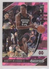 2020-21 Panini Prizm Draft Picks Pink Ice Prizm Robert Woodard II #63 0c6