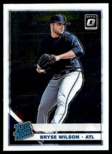 2019 Donruss Optic Bryse Wilson Atlanta Braves #61