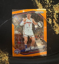 2024 Panini WNBA Prizm Jade Melbourne Washington Mystics #68 Orange Velocity