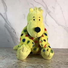KOHL'S CARES DR SUESS PUT ME IN THE ZOO YELLOW POLKA DOT DOG PLUSH ANIMAL