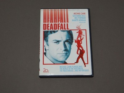 DEADFALL DVD 1968 NTSC Region 1  024543377399  Shipped in a Box  MICHAEL CAINE