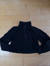 Lululemon Scuba Black Half Zip Size XS/S