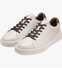 Cole Haan Zerogrand Men's Leather Lace Up Sneakers Ivory Size 11 W