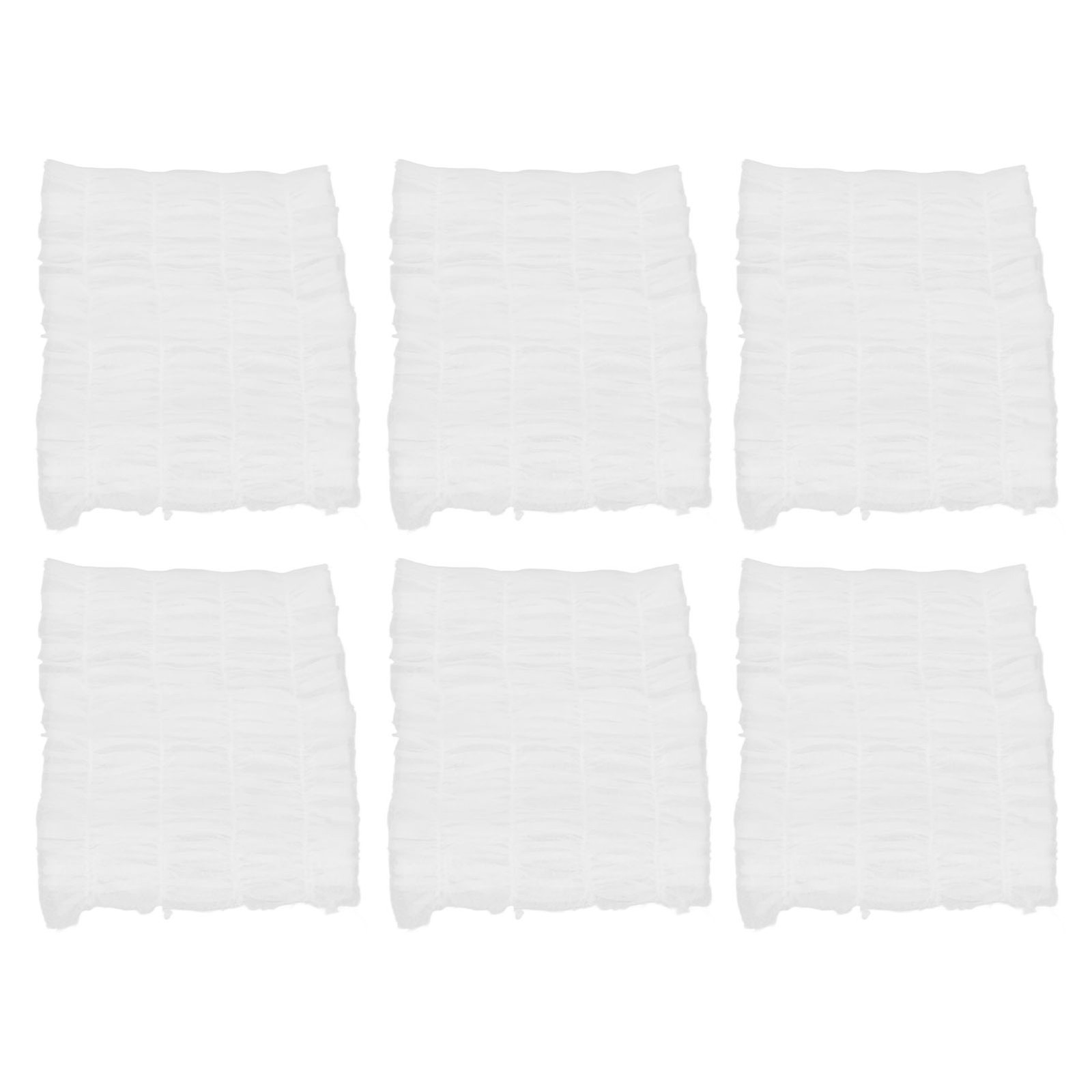 NEW 100pcs Disposable Spa Headband Soft Elastic Nonwoven Facial Hair Band For Ma