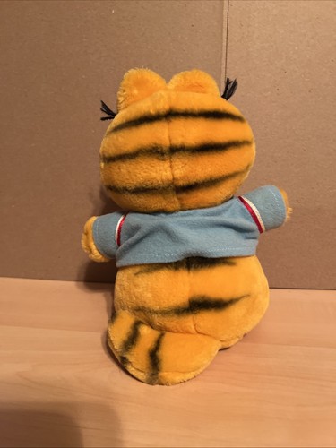 VTG Garfield the Cat Plush Gutter Ball Garfield 1981 Dakin Bowling Pro (No Ball) - Picture 3 of 4