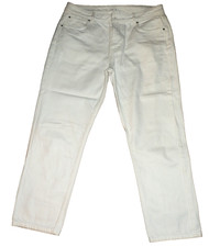 jeans donna ba&sh bianco misto cotone 100% taglia 29