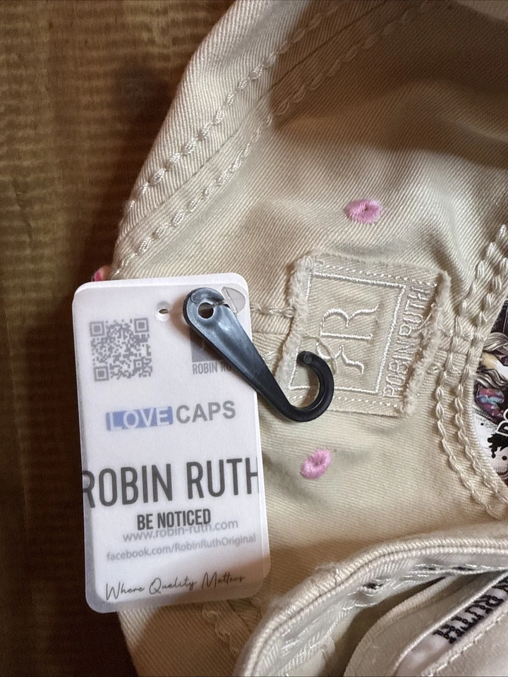 ROBIN RUTH ORIGINAL~ DESTINO COSTA ESMERALDA~ 100% Algodón~ Gorra Sombrero Mujer - Nuevo con Etiquetas Foto 3 de 4