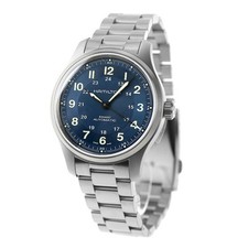 HAMILTON Khaki Field H70545140 Blue Auto Titanium Men's Watch New in Box
