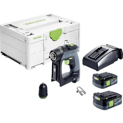 Festool 576864 CXS 12 2.5-Plus Cordless Drill Driver 10.80V 2.50Ah i