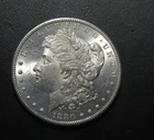 1880 s Morgan Silver Dollar