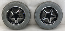 Quantum Q600, Q600XL, Q6000Z PAIR Solid Drive Tires Wheels Power Wheelchairs