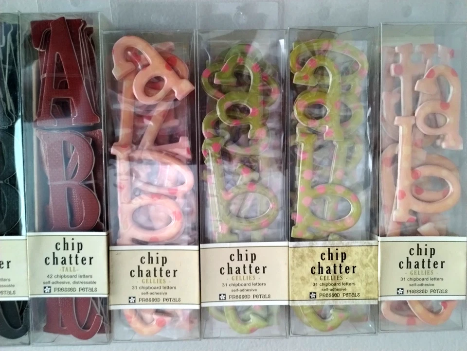 Jolee's TRAVEL Scrapbook Stickers  lot + CHIP CHATTER chipboard letters - Image 3 of 4