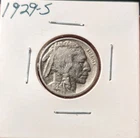 1929 S Indian Head Buffalo Nickel 5 Cent Piece VG Very Good 5c US Coin