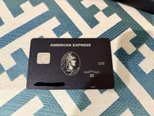 Authentic Original American Express Centurion Black Card with Box