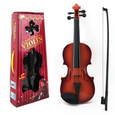 16" Inch Violin Toy for Kids  Includes Bow  4 Adjustable Strings  Brand New