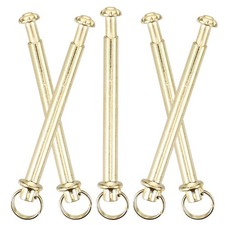 5 Sets Folding Hand Fan Axle Rivet Rivets for Handheld Nut Shaft
