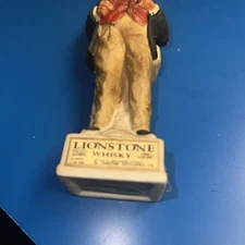 Lionstone 1969 Gentleman Gambler  Kentucky Bourbon Decanter Empty
