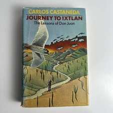 Journey to Ixtlan Carlos Castaneda 1972 BCE Hardcover w/ Dust Jacket Don Juan