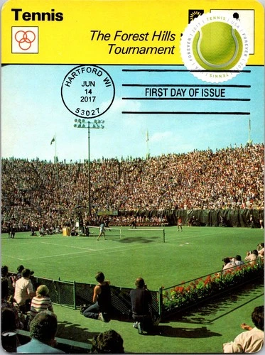 Dr Jim Stamps Maximum Card Tennis Usa Forever Fdc