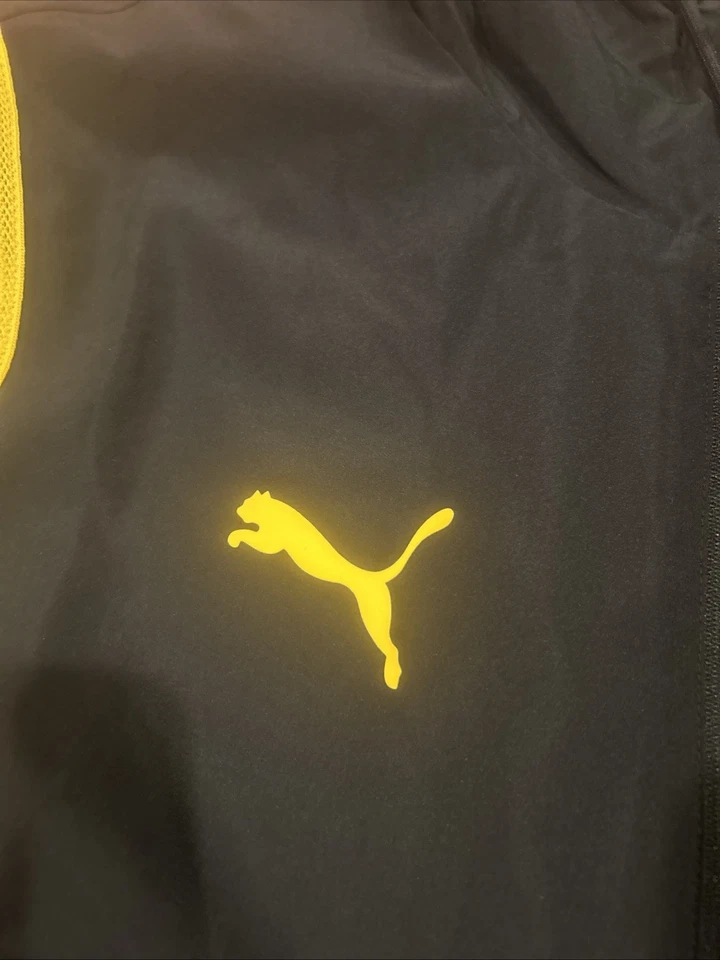 Chaqueta de fútbol para hombre Puma Borussia Dortmund BVB Pre Match 777601 talla XXL NUEVA CON ETIQUETAS tejida Foto 4 de 4