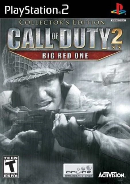 Sony PlayStation 2 Call of Duty 2: Big Red One Video Games for