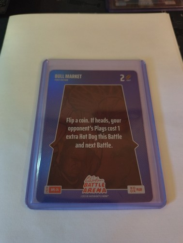 BULL MARKET BONUS PLAY FOIL SSP - Battle Arena Bo Jackson First Edition #BPL-24