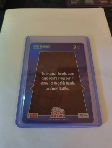 BULL MARKET BONUS PLAY FOIL SSP - Battle Arena Bo Jackson First Edition #BPL-24