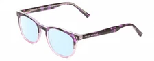 Prive Revaux Show Off Womens Blue Light Filter Glasses Purple Tortoise Pink 49mm