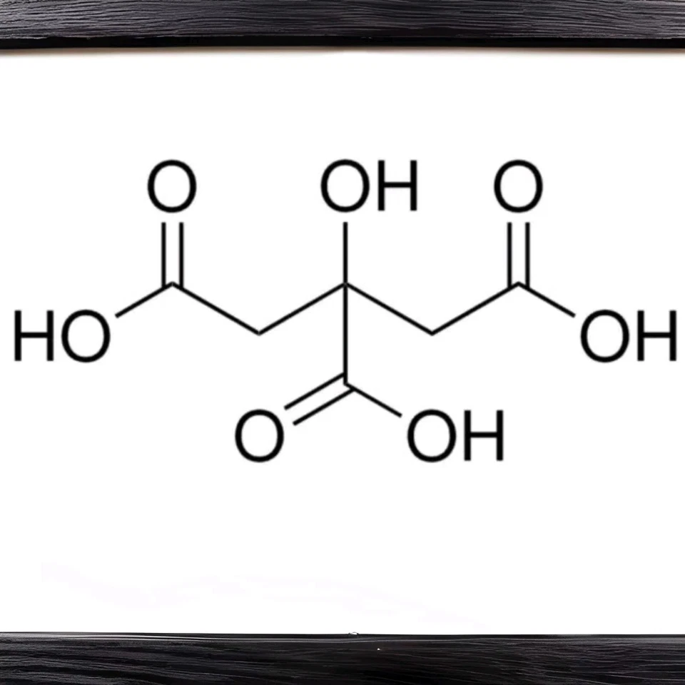 Ácido cítrico anhidro 99 % puro EE. UU. CAS 77-92-9 $0,90 por lb 1000 kg 2200 libras Foto 2 de 4