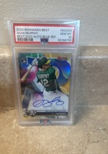 2020 Bowman's Best - Best of 2020 Autographs Sean Murphy #B20-SM Blue Refractor