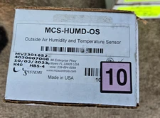 MICRO CONTROL SYSTEMS MCS-HUMD-OS Outdoor Humidity & Temp Sensor 