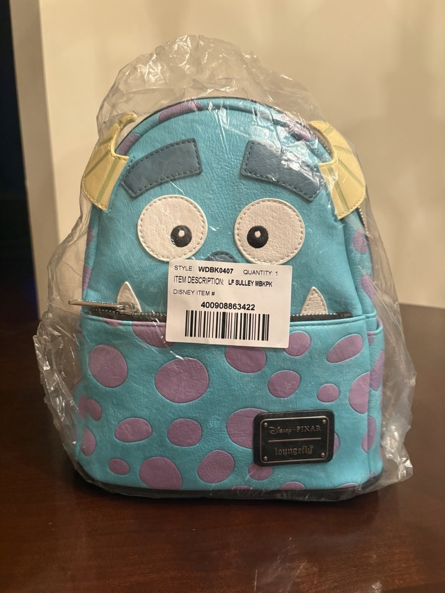 LoungeflyLoungefly Sully Mini Backpack | Disney Pixar Monsters Inc Character | Amazon.com: Loungefly Pixar Monsters Inc. Mike Sulley and  main image 3